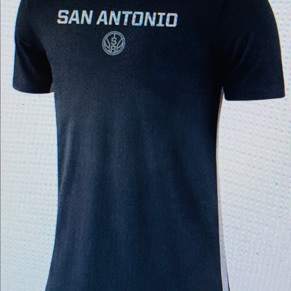 San Antonio Spurs NBA Alt Hem tee shirt sz Large. New with tags in original bag - Picture 16 of 16